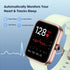 Smart Watch, Fitness Tracker with Heart Rate Monitor, Blood Oxygen, Sleep Tracking, 41mm Smartwatch 5ATM Waterproof with Pedometer for Women Men C...