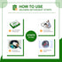 Eco Sheets Laundry Detergent with 5 Different Scents (100 Loads) 50 Strips Fresh Scent Plastic-Free, Liquid-Free Technology - Detergent Strips for...