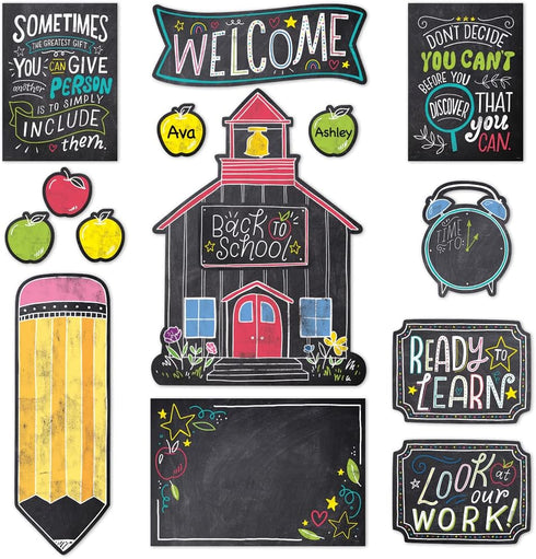 CTP Chalk It Up! School Time Fun Bulletin Board (Creative Teaching Press 10872)...