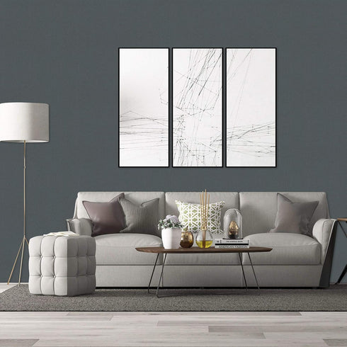 Mecpar Solid Grey Wallpaper 15.7" x 78.7" Matte Grey Contact Paper Grey Peel and Stick Wallpaper Textured Vinyl Film Self-Adhesive Removable Thick...