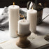 HomeLights Pillar Candles - 2.7x6 inch | 60 Hours Burning, 6 Count - White Unscented Smokeless European Pillar Candles - Perfect for Wedding, Part...