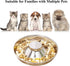 Stainless Steel Pet Bowl for Puppy and Cat, Dog Food and Water Feeding Bowl, Puppies and Kittens Weaning Bowls, Multiple Dogs and Cats Eat and Dri...