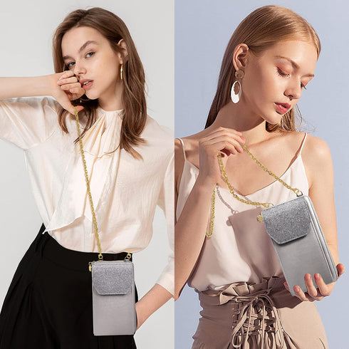 Crossbody Shoulder Bag for Women, RFID Cellphone Bags Card Holder Wallet Purse and Handbags...