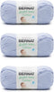 Bernat Softee Baby Cotton Pale Periwinkle Yarn - 3 Pack of 120g/4.25oz - Blend - 3 DK (Light) - 254 Yards - Knitting/Crochet...