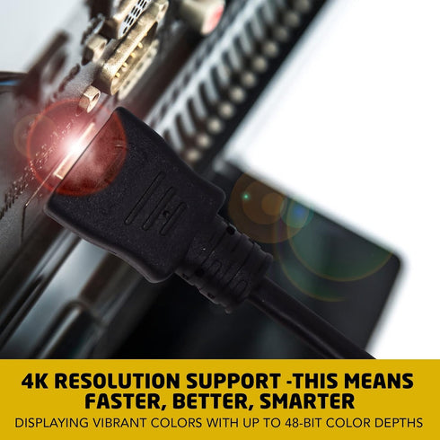 BRENDAZ Micro HDMI to HDMI Cable, 4K HDR 60Hz 18Gbps Hdmi to Micro Hdmi Adapter Cord Compatible with GoPro Hero, DSLR Camera, Alpha a7iii Camera, ...