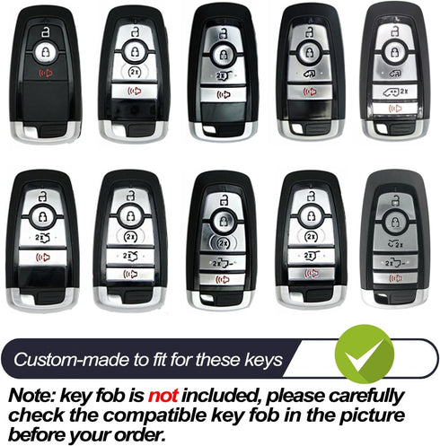 MECHCOS Fit for Ford Edge Mustang Explorer Bronco Escape Expedition Maverick F-150 Lightning F-250 F-350 F-450 F-550 Super Duty F-650 F-750 Pink T...