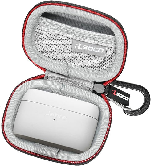 RLSOCO Hard Case for Jabra Elite 5/Elite 8 Active/Elite 10 True Wireless in-Ear Bluetooth Earbuds...