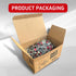 2-1/2" Powder Actuated Fasteners with 1" Washer .300 Head .145" Shank for Powder Fastening & Power Framing systems, 100 Pack...