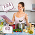 Recipe Book Recipe Book To Write in Your Own Recipes With 62 Blank Recipe Book Pages (orange)...