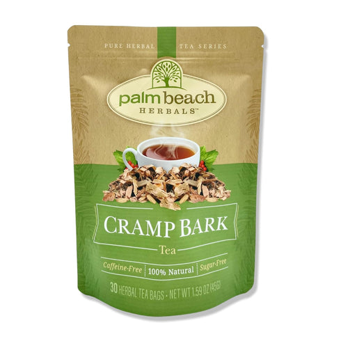 Palm Beach Medicinal Herbs - Cramp Bark Tea - Pure Herbal Tea Series, 30ct...