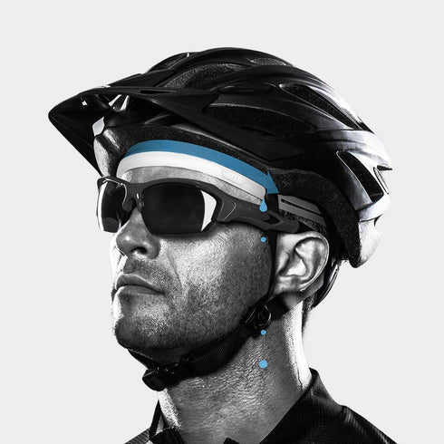 GUTR Performance Sweatband, Channels Sweat Away From Eyes, Universal Fit With Elastic Strap - FLEX...