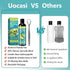 Coconut Oil mouthwash-Natural Teeth WHITENING×237ml-100% Pure Fractionated Coconut Oil whitening mouthwash-Helps Improve Oral Hygiene-Tongue Scrap...
