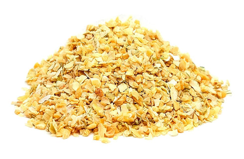 The Spice Way Minced Onion - 8 oz - bulk dehydrated onions flakes more coarse than powder or granules...