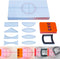Physics Optics Experiment Set Prisms Convex Lens Triple Laser Refraction School Light Refraction Reflection Learning Educational Science Kits...