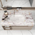 VIOPVERY White Marble Wallpaper Peel and Stick 15.7"x197" White Wall Paper Pull and Stick Contact Paper for Countertops Waterproof Self-Adhesive M...