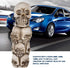 Gear Shift Knob Lever, Skeleton Skull Shift Knob Head Many Faces Car Manual Gear Shift Knob Stick Lever Shifter Universal...