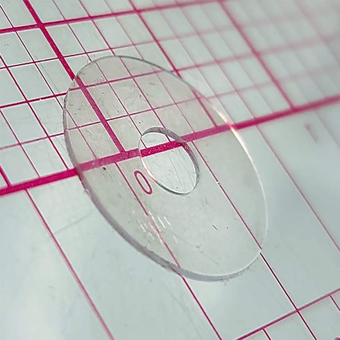 Sure Grips by Ultima – Non-Slip Ruler Grip Rings with 3M Adhesive Backing – Designed for Quilting & Patchworking – Works on Any Ruler – 30 Rings, ...