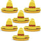 Sombrero Chip Clips, 6 Set Bag Clips, Tight Food Saver, Snack Bag Sealer, Air Tight Seal Grip for Food Storage, Chip Clip Bag Clip Food Clips, Fun...