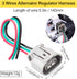 PAGOW 3 Wires Alternator Regulator Harness, Alternator Pigtail Connector Plug Harness Replacement for Infiniti EX35 G35, Nissan 350Z Maxima Rogue,...