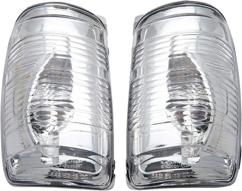 NC 2Pcs Wing Mirror Indicator Lamp Lens Cover Compatible with Transit MK8 2014 Onwards Right&Left Side(MPN:1847387,1847389)...