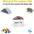 ONTUBE Farmhouse Paper Clip Holders Dispenser Organizer for Desk 3-Inch White...
