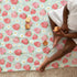 Strawberry Flower Summer Fruit Baby Blanket Girls Gift, Mint Green Pink Strawberries Floral Flannel Fleece Nursery Bed Blankets, Soft Lightweight ...