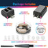 Hearing Amplifiers Set with New Digital Technology - Almost Invisible Design and Rechargeable USB Dock - Personal Pair Sound Amplifier with Adjust...