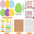 Whaline 700Pcs Easter Card Making Craft Kit Easter Foam Stickers Set Easter Eggs Crafts DIY Egg for Spring Easter Decorations Party Favors Supplie...