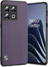 for OnePlus 10 Pro Case 5G, Soft TPU Artificial Leather Back, Extremely Light Ultra-Light Cover, Anti-Fingerprint-Scratch Camera Protection Phone ...
