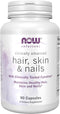 NOW Solutions, Hair, Skin and Nails, Clinically Advanced, Support with Clinically Tested Cynatine®, 90 Veg Capsules...