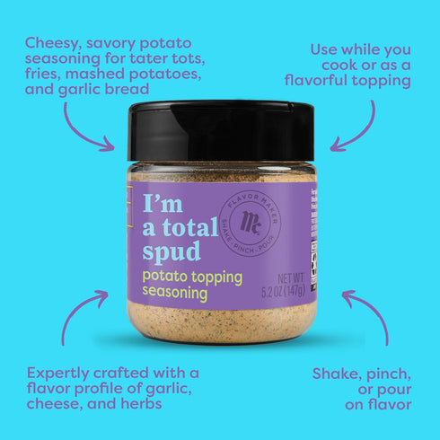 McCormick Potato Topping Seasoning, Flavor Maker, 5.2 oz...