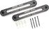 Hook Rail - 2/pk - Organize Your Tie-Down Straps (Ratchet, Cam buckle, Bungee Cords, and more) A low-profile wall-mounted cargo strap management s...