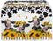 UNICEU Sunflower Farm Cow Animal 2 Slice Quilted Toasters Cover Dust-prood Toasters Cover Bread Maker Cover Kitchen Small Appliance Dust Cover...