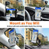 1Zero Solid Car Truck Phone Mount Holder with 14-Inch Gooseneck Long Arm, Windshield Window Mobile Holders w/Industrial-Strength Suction Cup, Anti...