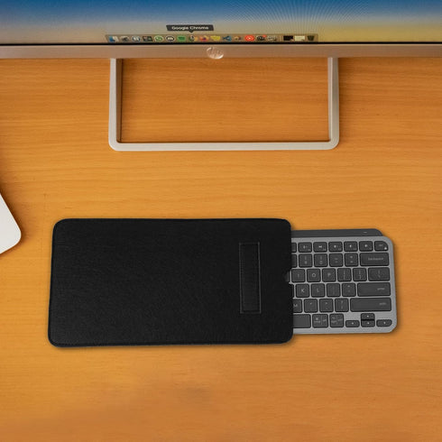 Keyboard Sleeve Case Bag Compatible with Logitech K380 Wireless Keyboard, Wireless Magic Keyboard A2449 A2450 MLA22LL/A1644 iMac 24, Travel Blueto...