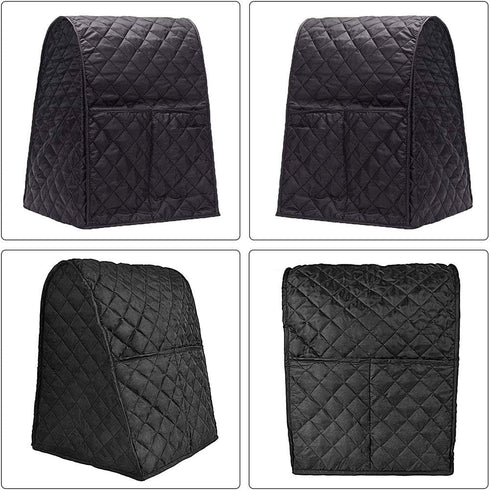 Kitchen Aid Mixer Cover, Black Mixer Covers, Stand Mixer Accessories Compatible With Kitchenaid Hamilton Mixers, Mixer Dust Cover Fits Fits All Ti...