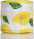 ATRBB Lemon Wired Ribbon, Fruit Pattern Ribbon for Wreaths, Wrapping and Crafting, 2.5 Inches x 10 Yards (White/Green/Yellow-Lemon)...