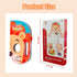 Baby Mask Books 18 Months, Sensory Baby Toys Folding Felt Educational Baby Cloth Book 18 Months Baby Birthday Gift Easter Christmas Newborn Gift (...