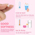 Wax for Braces Dental Care Orthodontic Wax for Retainer Brace Wearers, Safe Food Grade Wax(6 Pcs)...