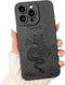 Compatible for iPhone 14 Pro Max Case Cute Cool Dragon Black Design for Girls Women Soft TPU Shockproof Protective Girly for iPhone 14 Pro Max-Dra...