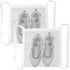 2 PCS Sneaker Wash & Dry Net Bag for Dryer, 15.7x15.7 Inch Large Laundry Net Mesh Wash Washing Bag with Zipper and Strap, Shoe Dryer Rack Inside D...