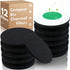 Compost Bin Kitchen Charcoal Filter, 12 Pack Charcoal Filters for Compost Bucket, Kitchen Compost Bin Countertop Filters, Compost Filters for Coun...