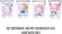 Silver Buffalo Sanrio Hello Kitty Spring Garden Flowers 4 Pack Mini Glass Set, 1.5 Ounces...