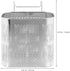 UPKOCH Stainless Steel Utensil Silverware Holder Organizer Drying Rack Basket Holder with Hooks Chopstick Holder for Dishwasher...