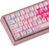 Hyekit PBT Keycaps - Cherry Profile Custom Keycaps, 144 Keys, Dye-Sublimation, Bleeding Love Theme Keyboard Keycap Set for Mechanical Keyboard, Ke...