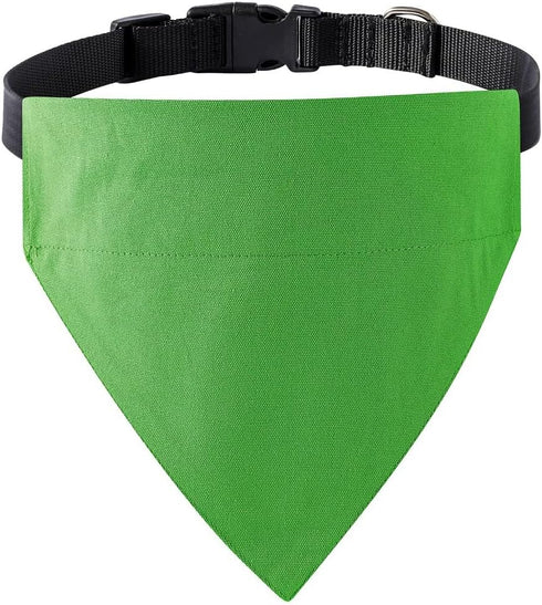 Sublimation Blank DIY Dog Bandana Collar with Adjustable Buckle,Strong D-Ring for Easy Leash Attached Dog Bandana,Adjustable Dog Collar with Quick...