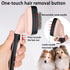 Self cleaning slicker brush for dogs and cats, skin-friendly grooming cat brush, easy-to-clean dog hair brush, depilatory brush, hair brush puppy ...