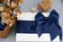 French Blue Satin Ribbon 4 Inch wide x 10 Yds - Large Ribbon Ideal for Bows, Gift Wrapping, Flower Bouquet, and Crafts...