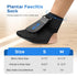 Plantar Fasciitis Night Splint-which Supportive Foot Brace with Arch Cushion for Plantar Fasciitis, Achilles Tendonitis, Foot Drop & Heel Spur Pai...