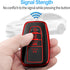 Tukellen for Toyota Key Fob Cover with Keychain,Special Soft TPU Key Case Protector Compatible with 2020-2022 Highlander Corolla Prius,2018-2024 R...